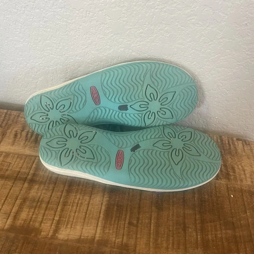 Keen Harper US 4 M Youth Girls Open Toe Sandal Pink Blue
